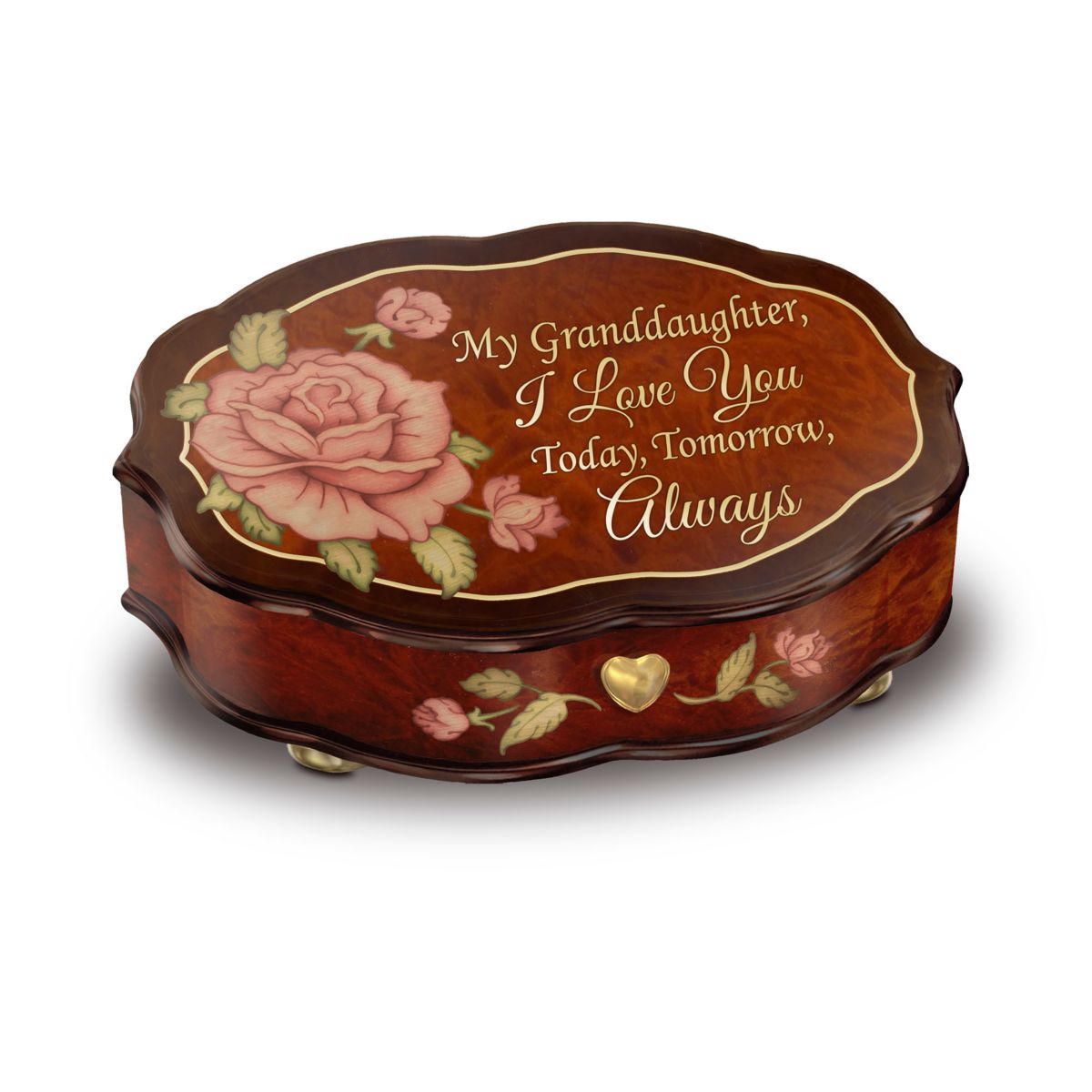 'Love You Always' Granddaughter Music Box