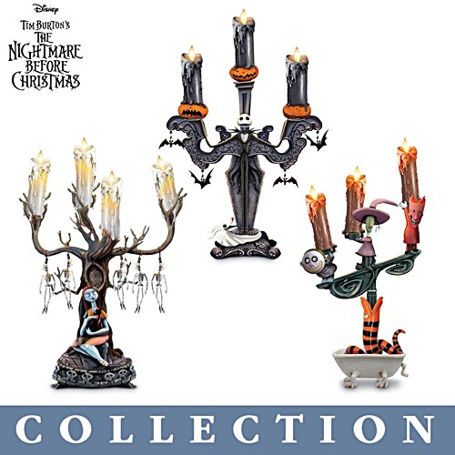 The Nightmare Before Christmas Candelabras Collection
