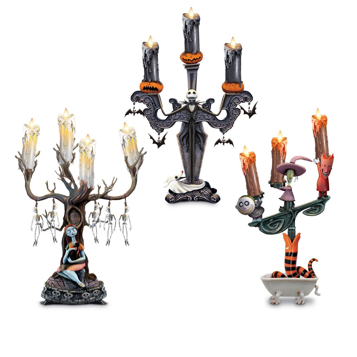 Disney Tim Burton’s The Nightmare Before Christmas Candelabra Collection