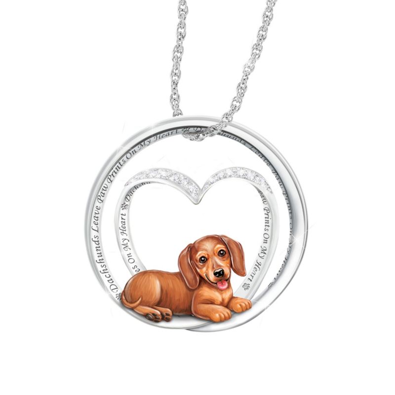 Mon toutou câlin Teckel – Chaîne avec pendentif