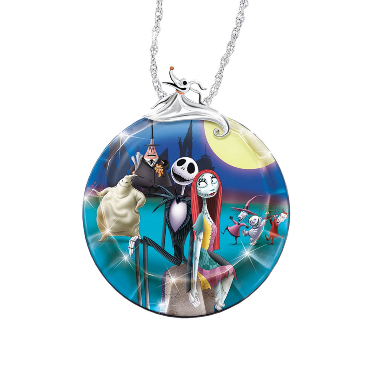 Disney Tim Burton's The Nightmare Before Christmas 'An Enchanting Nightmare' Pendant