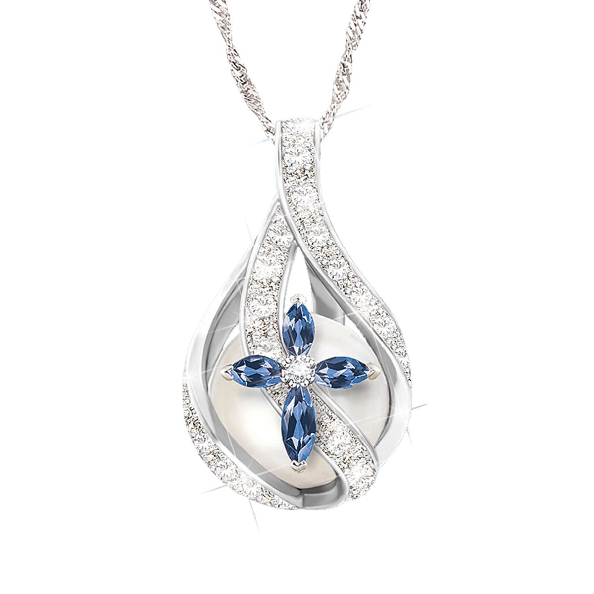 'God's Loving Embrace' Ladies' Diamond Pendant