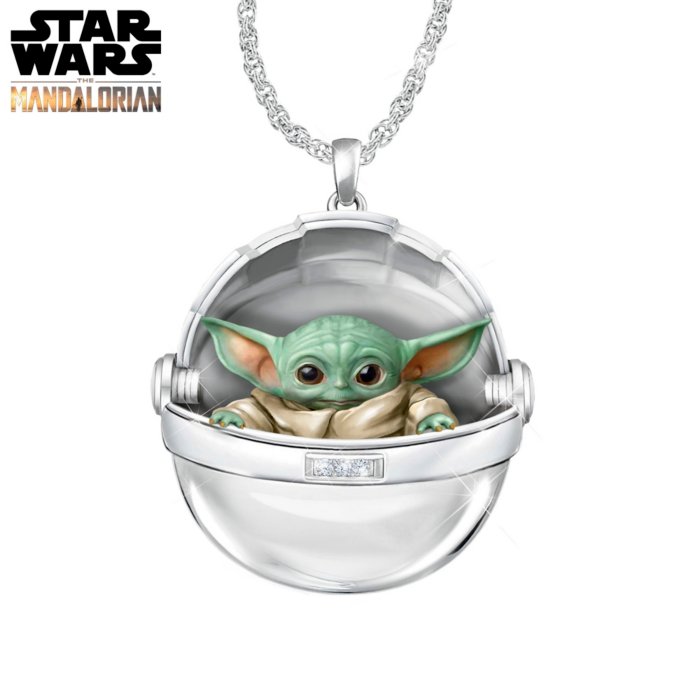 Star Wars Mandalorian The Child Baby Yoda Music Box Jewelry Box 