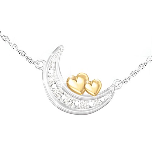 ‘I Love You To The Moon!’ Granddaughter Necklace