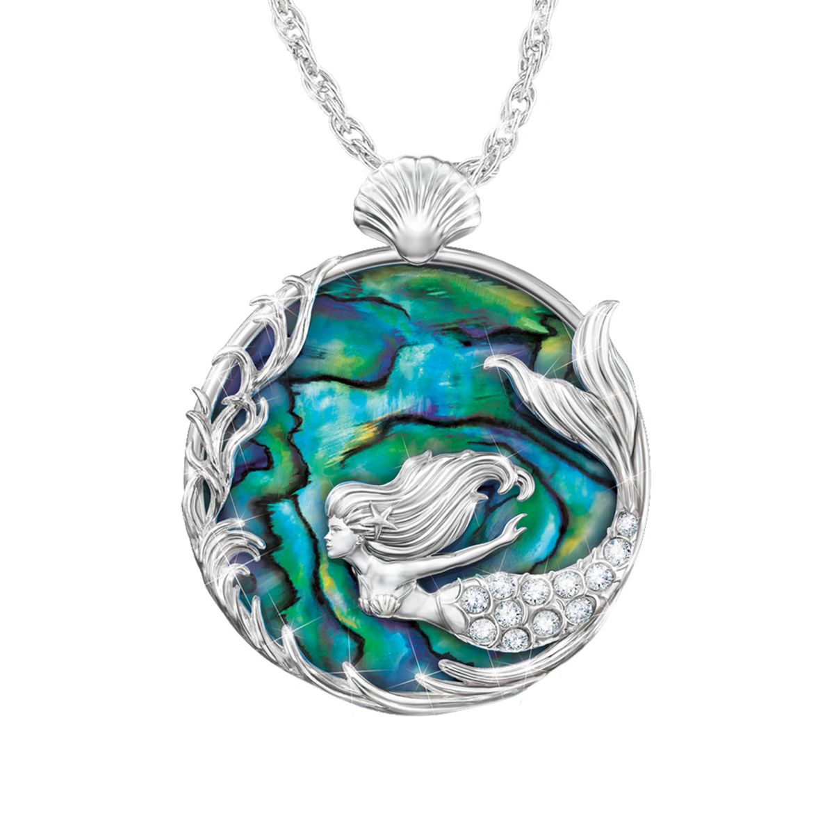 'Secret of the Sea' Mermaid Pendant