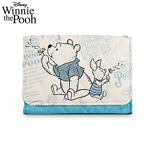 Disney Winnie The Pooh RFID Blocking Tri-Fold Wallet