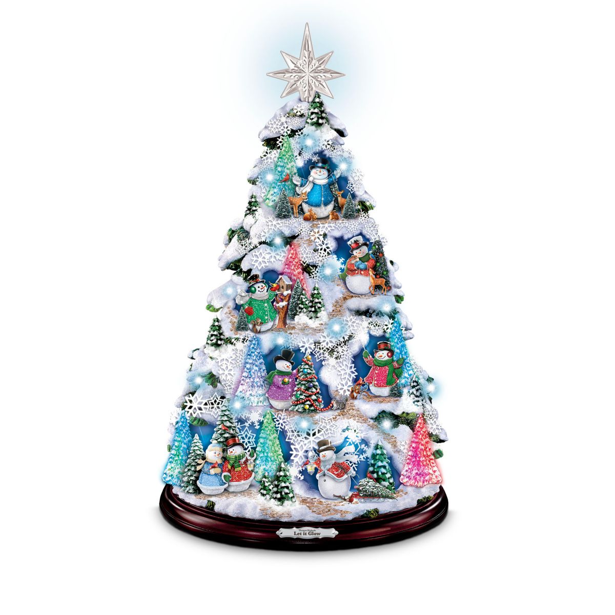 ‘Let It Glow’ Illuminated Tabletop Tree