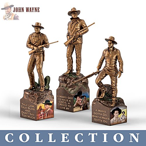 'John Wayne: The Man, The Legend' Sculpture Collection