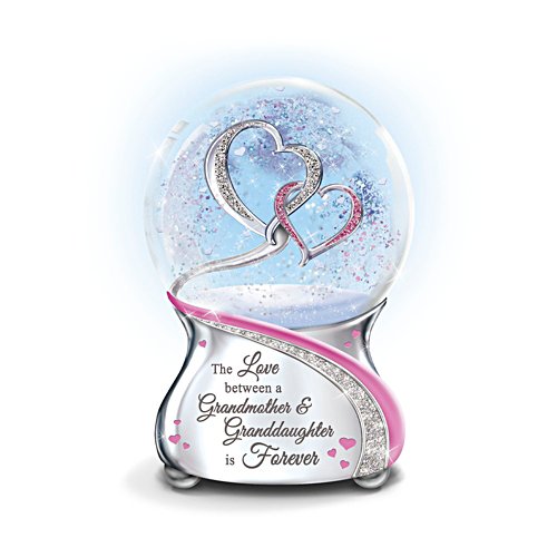'Love Between A Grandmother & Granddaughter' Glitter Globe