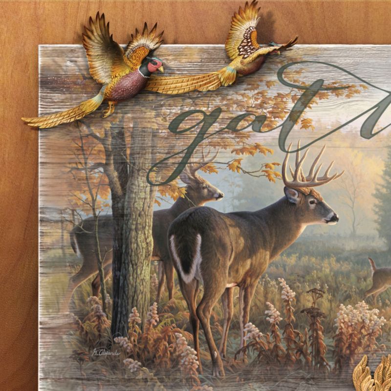 Gather Deer Woodland Inspirations Wall D cor