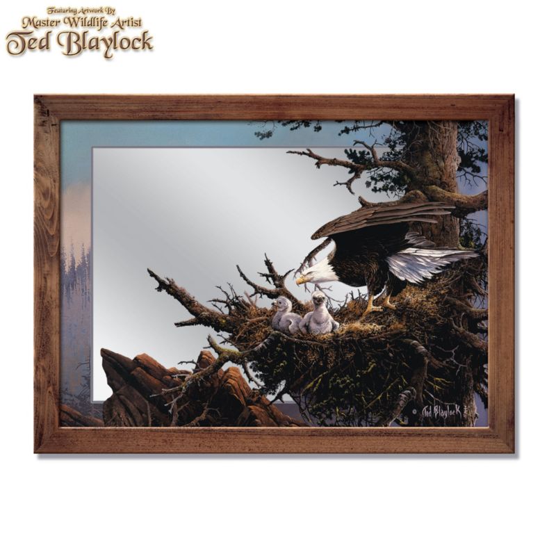 'Springtime Majesty’ Eagle Wall Mirror