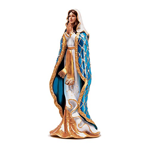 'Our Lady Of Grace' Jewelled Virgin Mary Figurine 