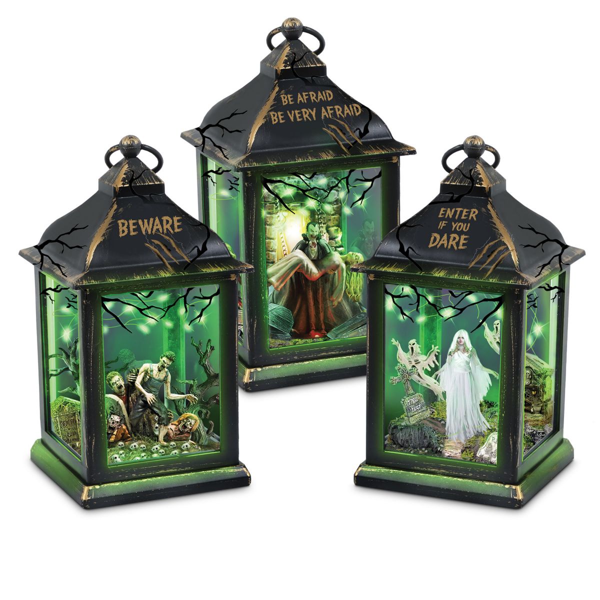 'Spooky Sights And Haunted Lights' Lantern Collection