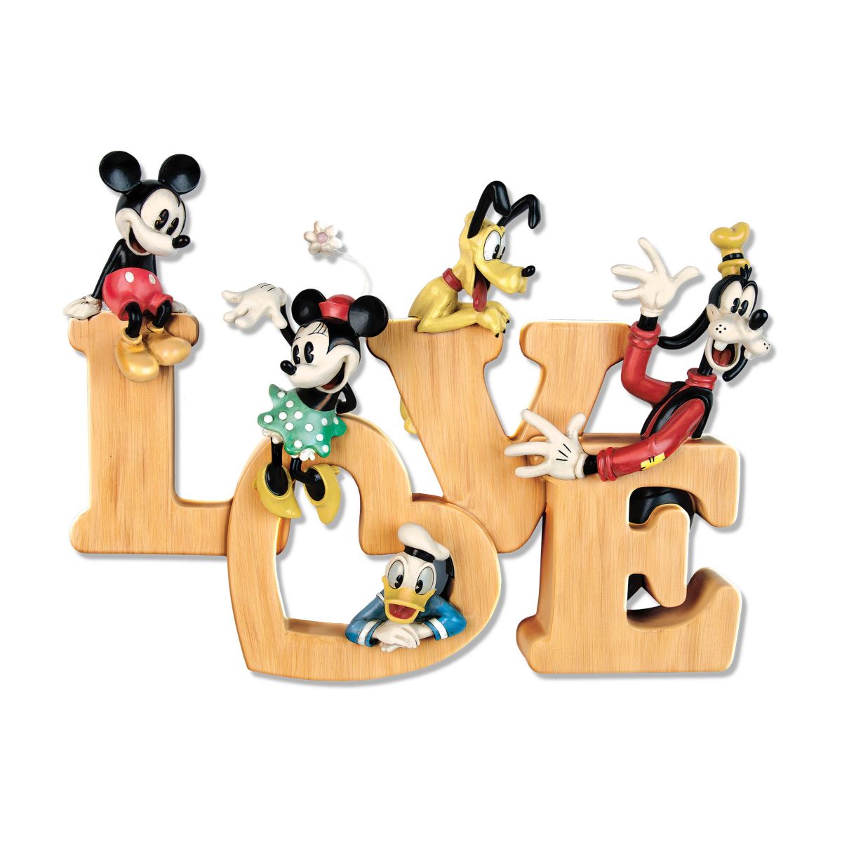 Disney Mickey & Friends 'LOVE' Sculptural Wall Décor