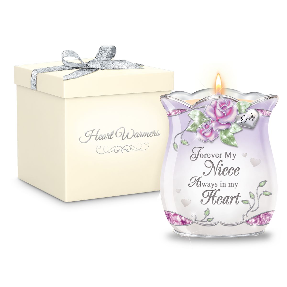 Niece Personalised Candleholder
