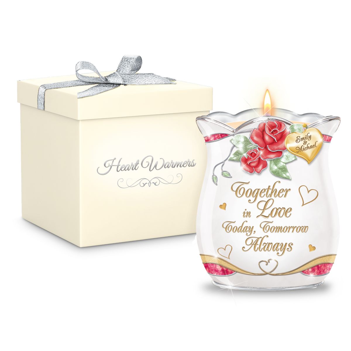 Love Personalised Candleholder