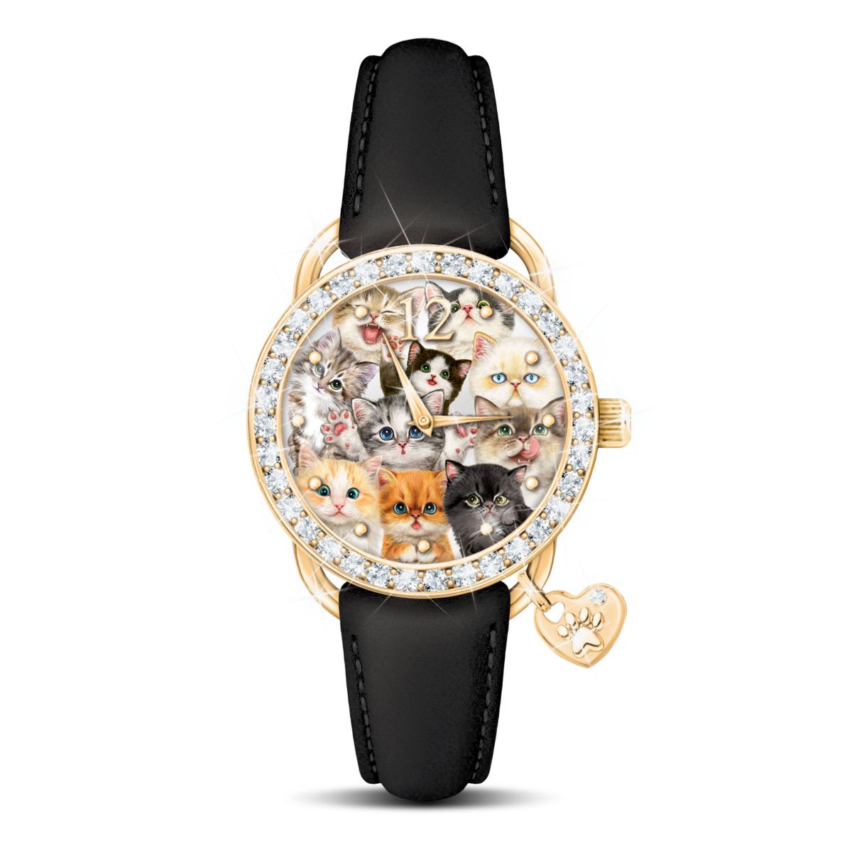 Kayomi Harai 'Sassy Cat’ Ladies’ Watch