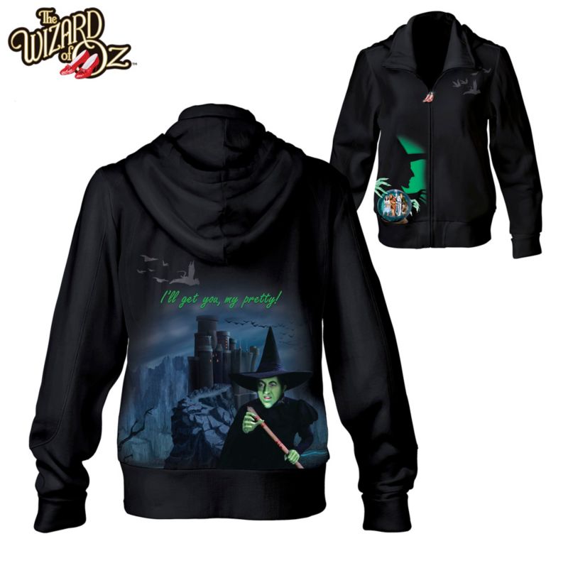 'I'll Get You My Pretty' The Wizard of Oz™ Zip-Up Hoodie