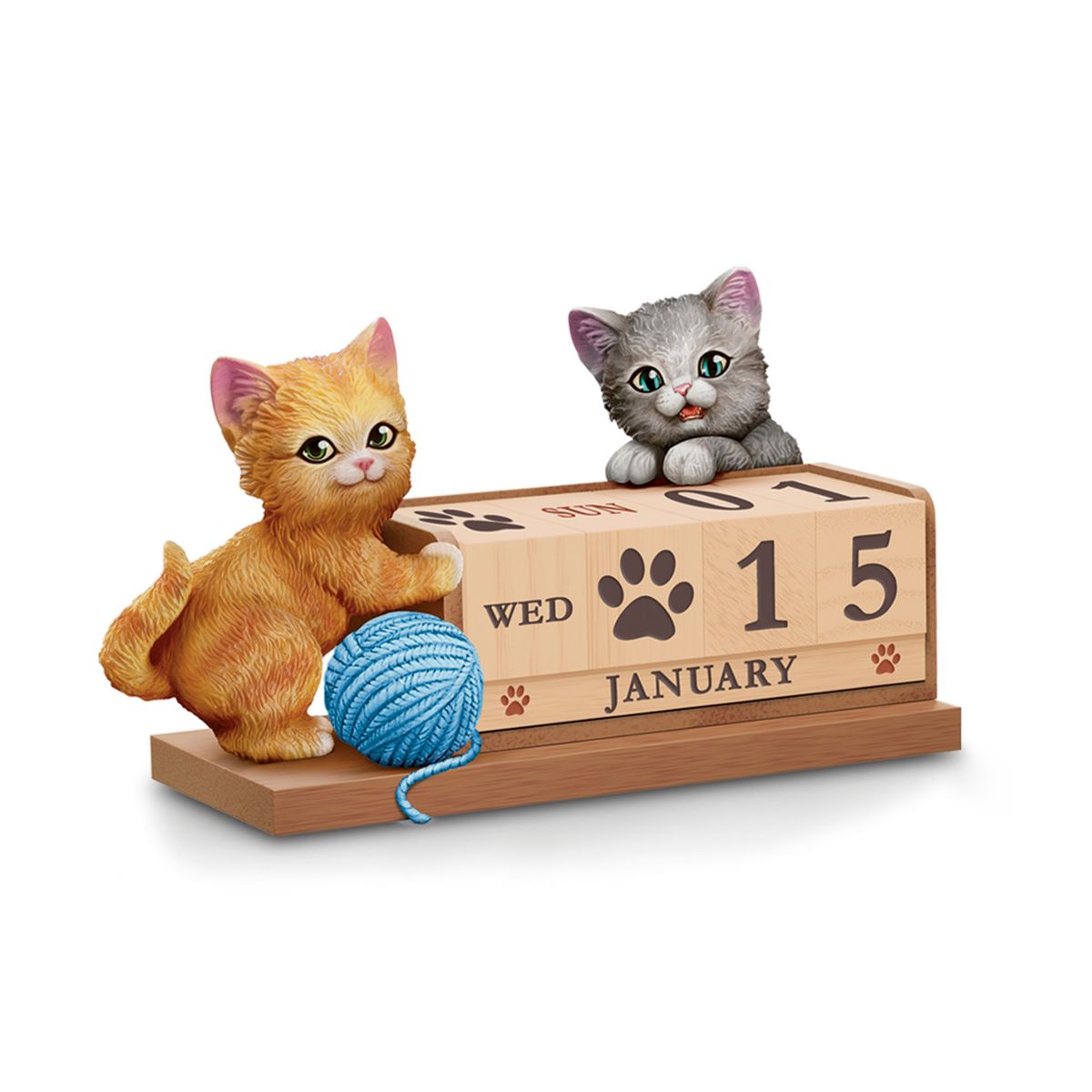 Jürgen Scholz 'Purr-petual' Calendar Kitten Accessory