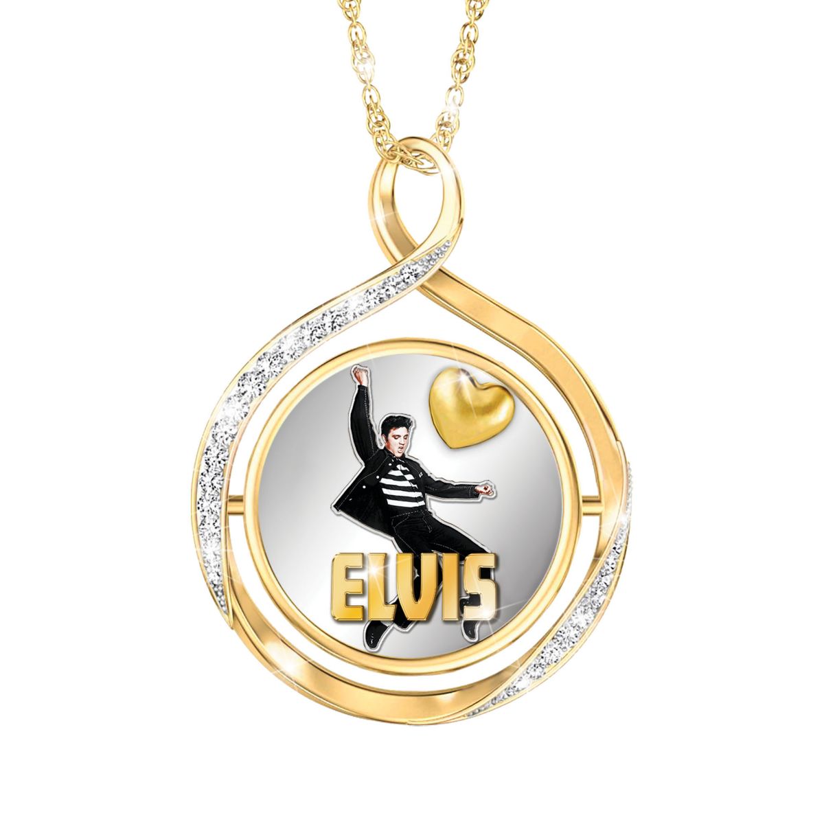 Elvis Presley 'Let's Rock' Pendant