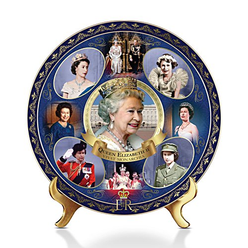 Her Majesty Queen Elizabeth II Commemorative Masterpiece Plate