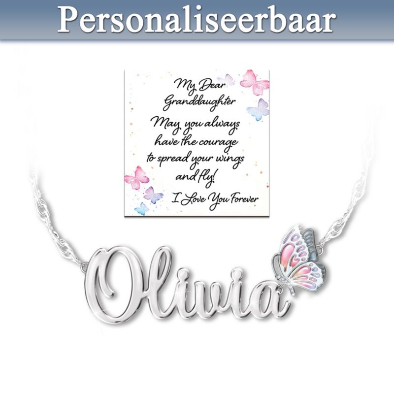 Jij bent mijn grootste schat - gepersonaliseerde naamketting