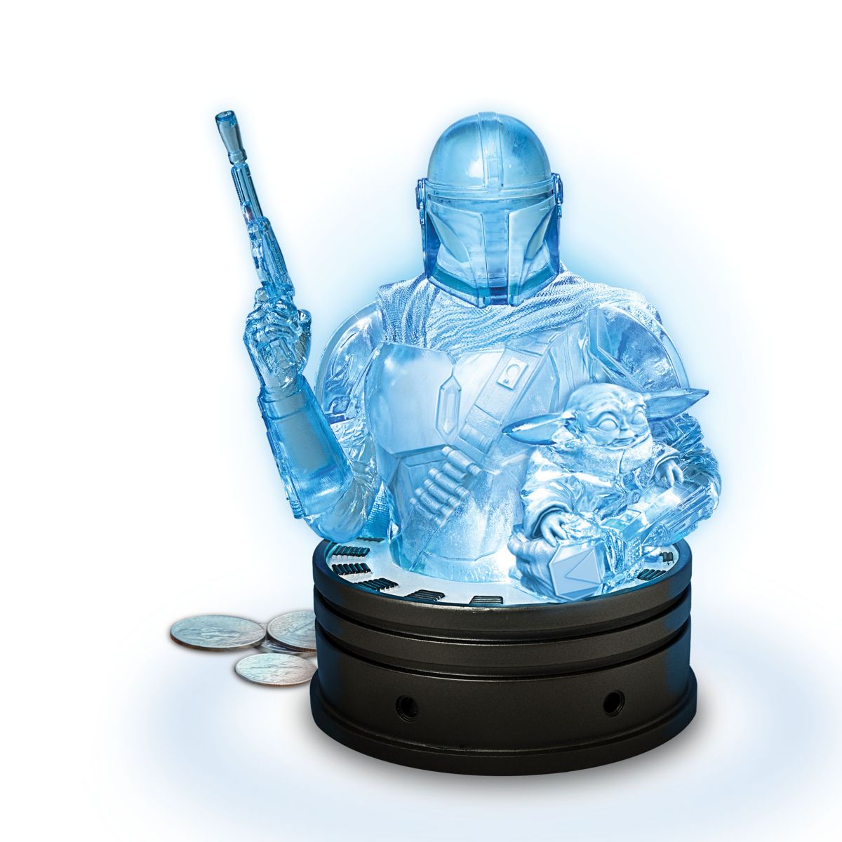 Star Wars : The Mandalorian Illuminated Money Bank