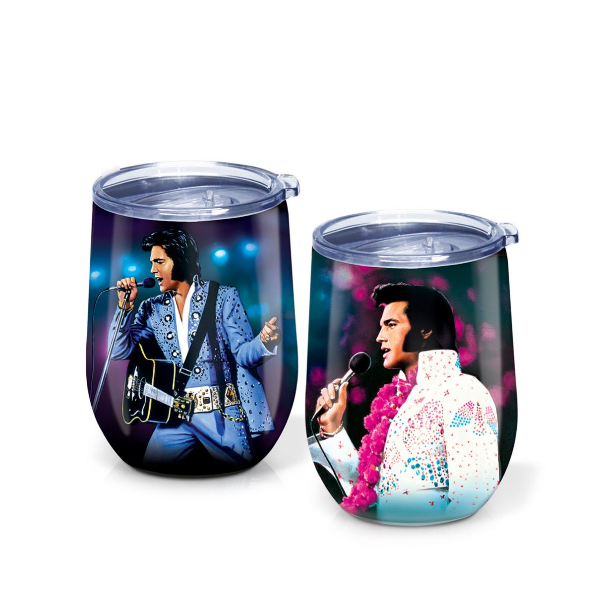 Elvis Drinkware Set – Two 12 oz. Tumblers