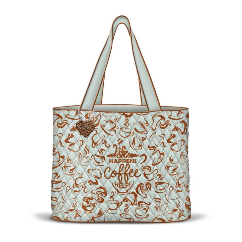 Un café, ça aide toujours  — Sac à main