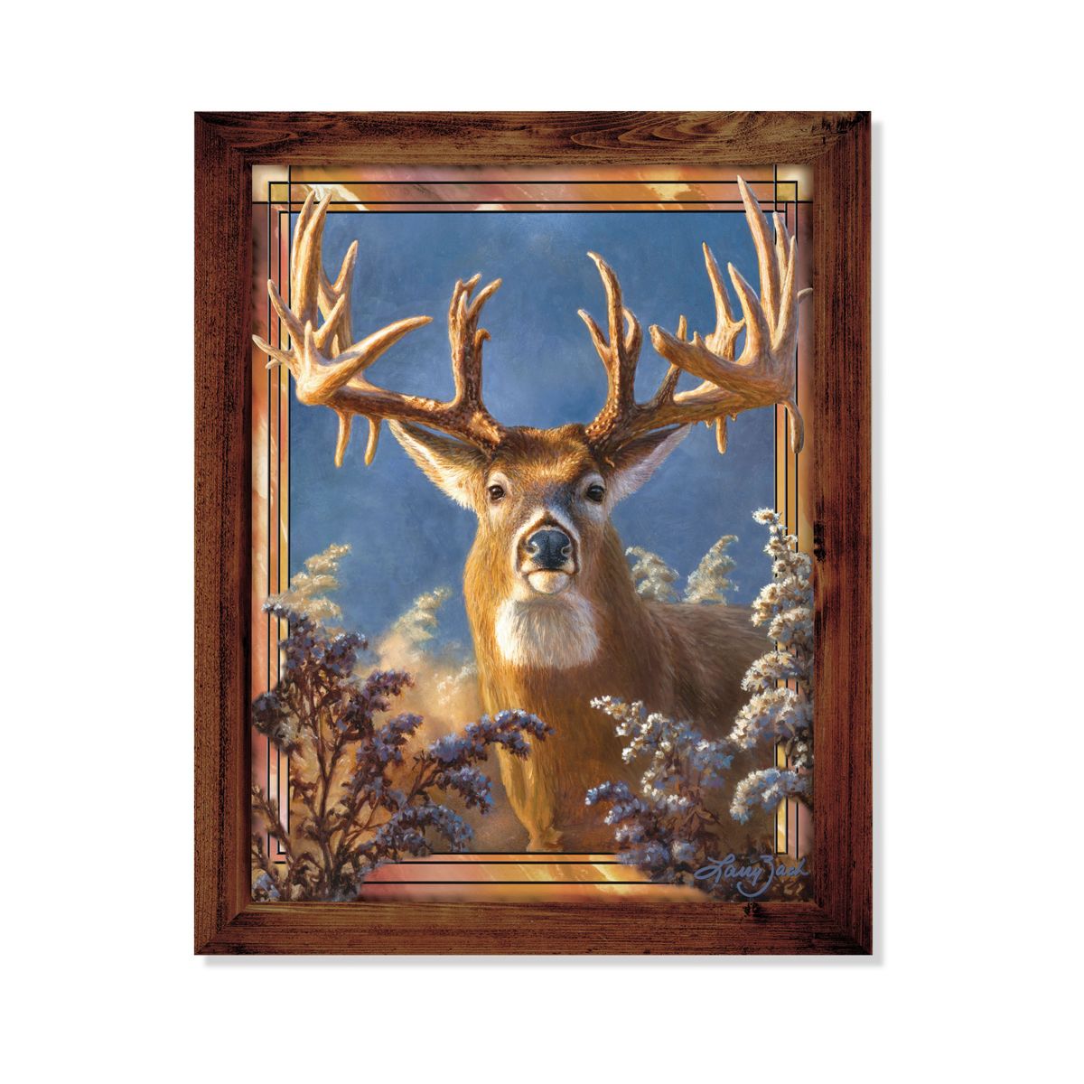 'Close Encounter' Deer Illuminated Wall Décor