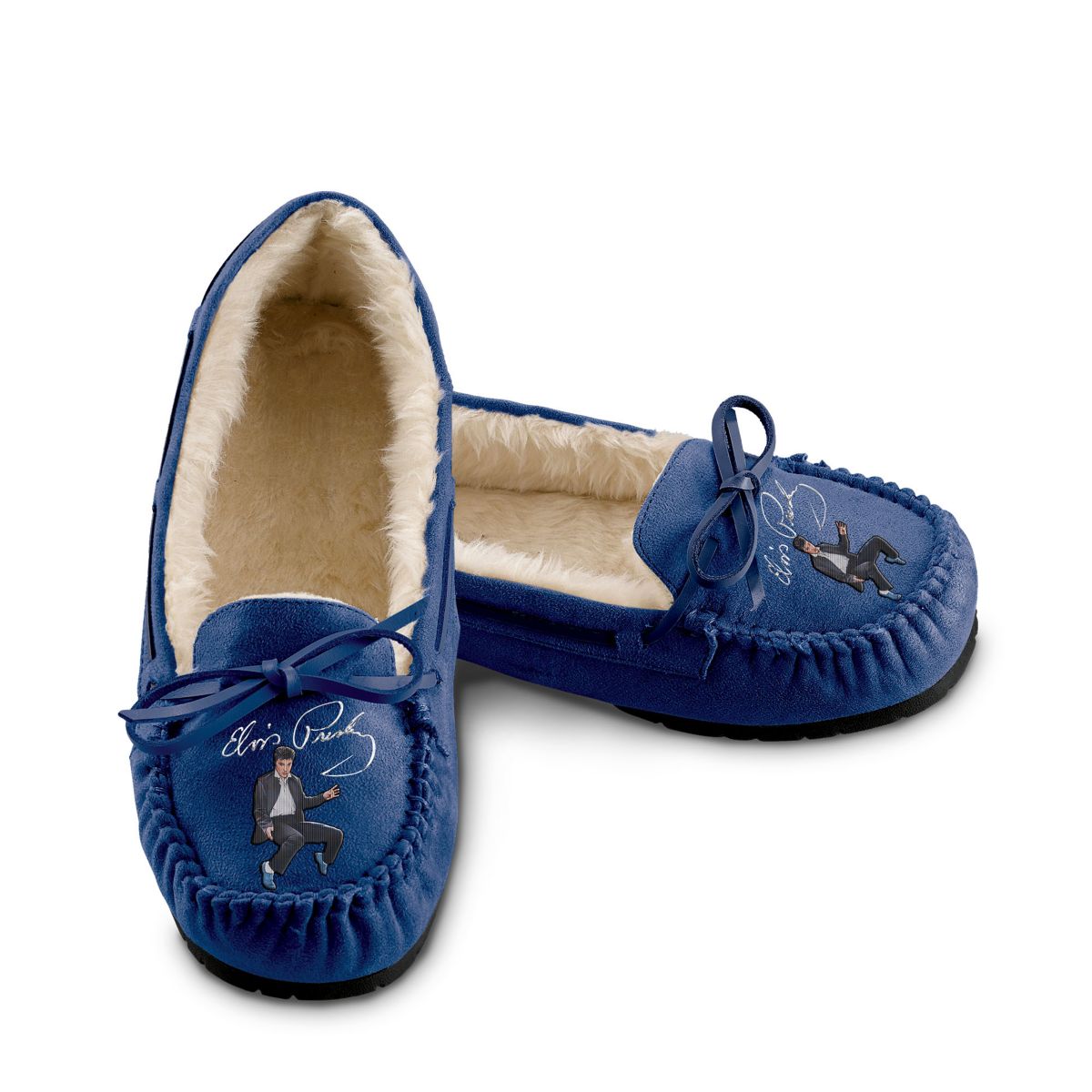 Elvis Presley 'Dancing Blues' Ladies' Slippers