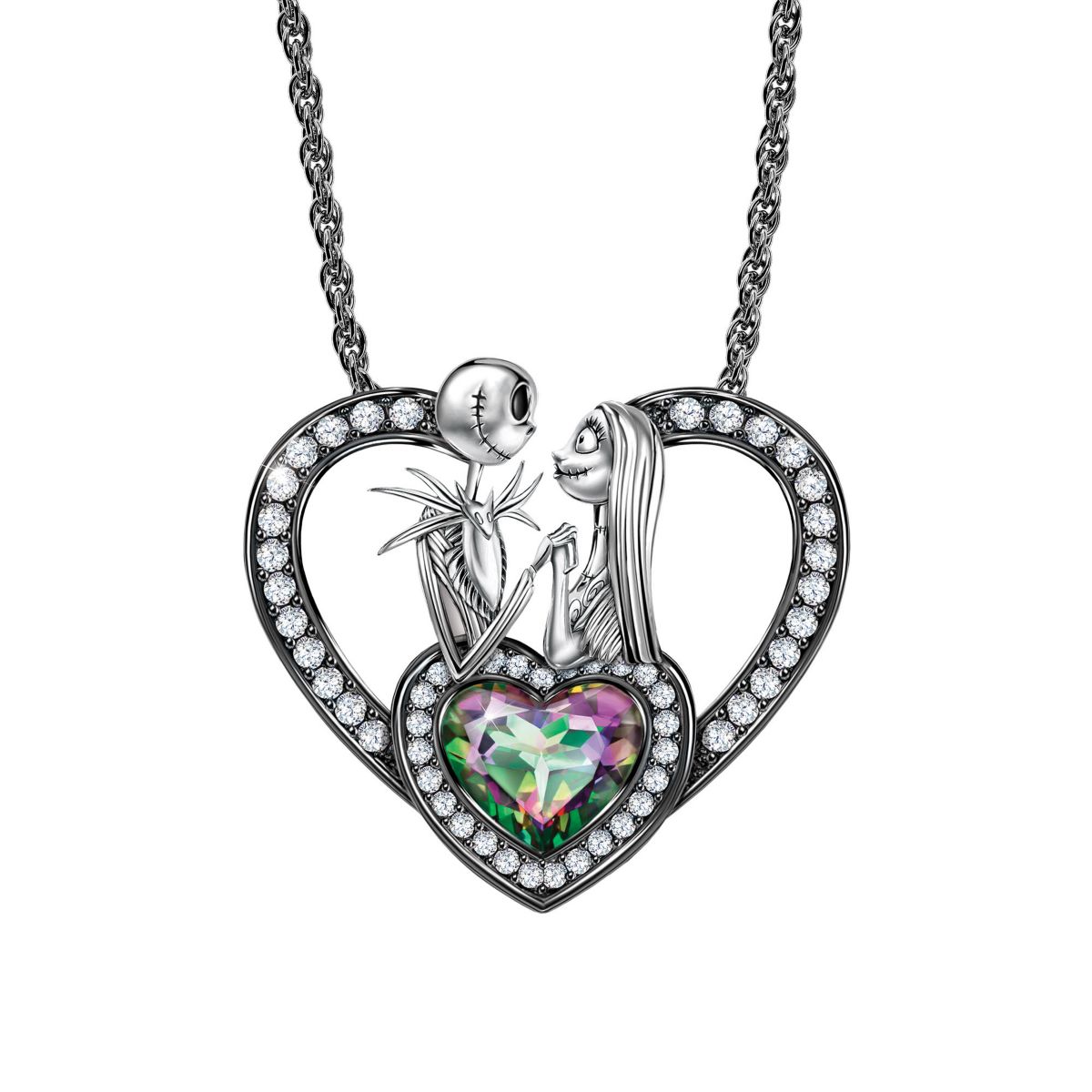 Disney Tim Burton's The Nightmare Before Christmas 'Undying Love' Pendant