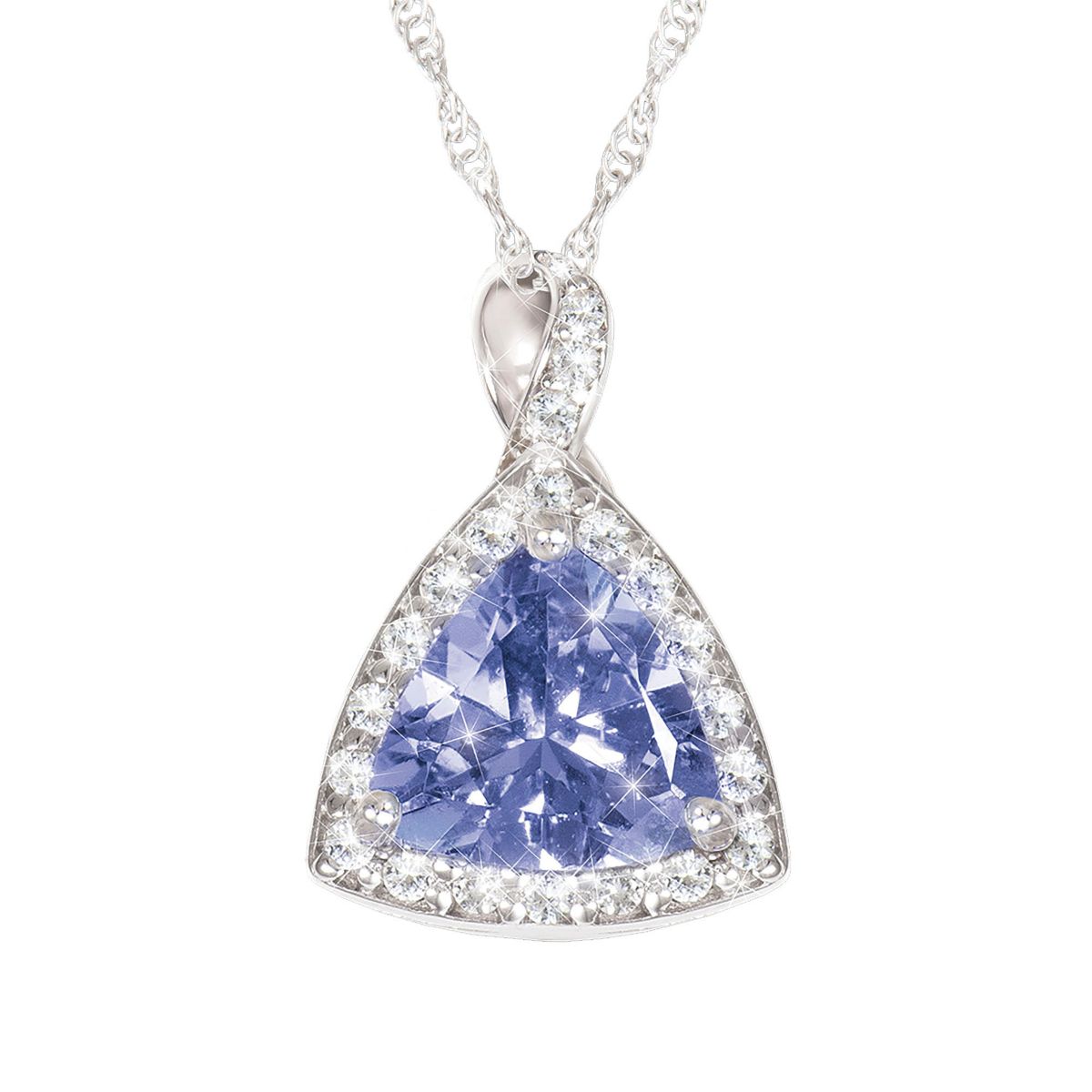 'Peak Of Perfection' Tanzanite Pendant