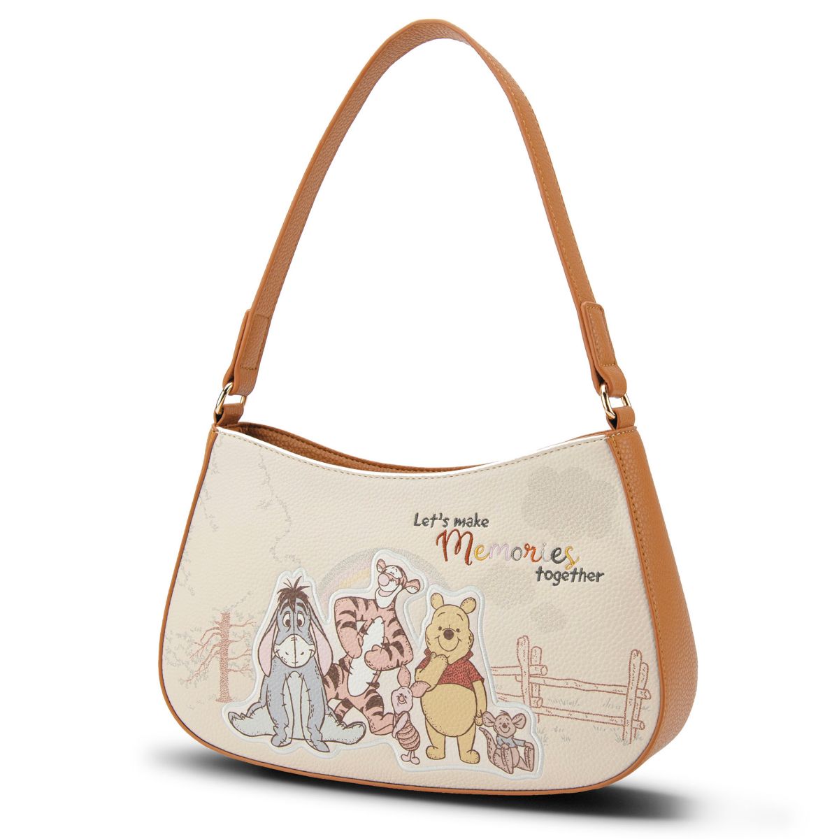 Disney Winnie The Pooh 'Memories Are Forever' Baguette Handbag