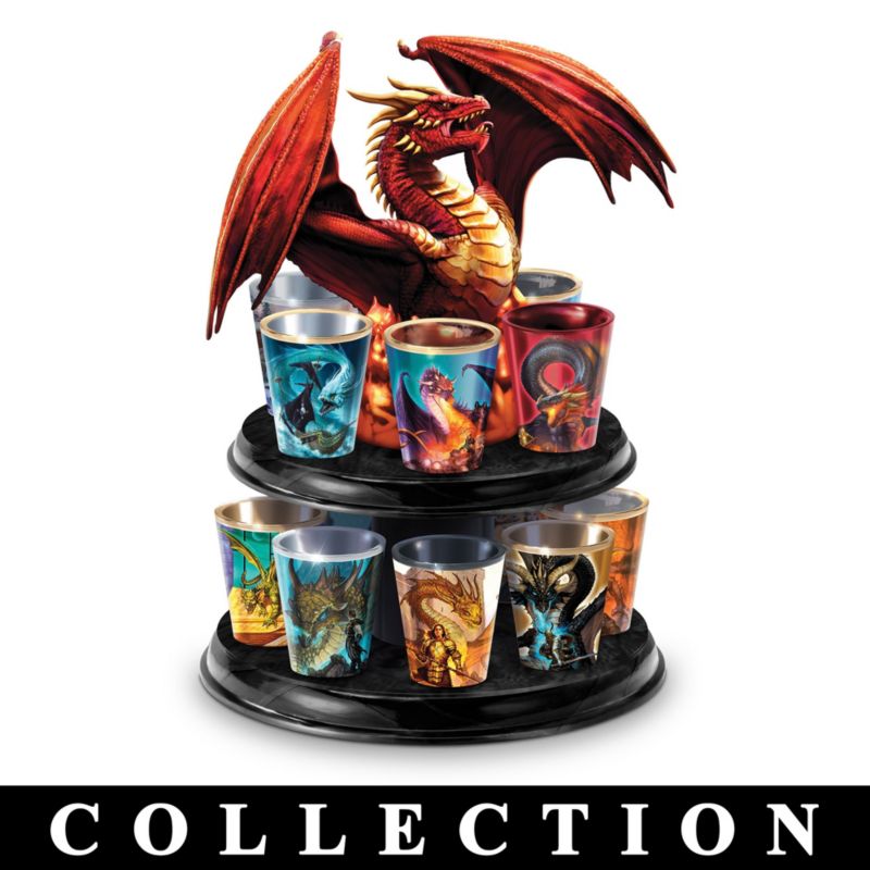 Gardien pourpre – Collection de verres à shot