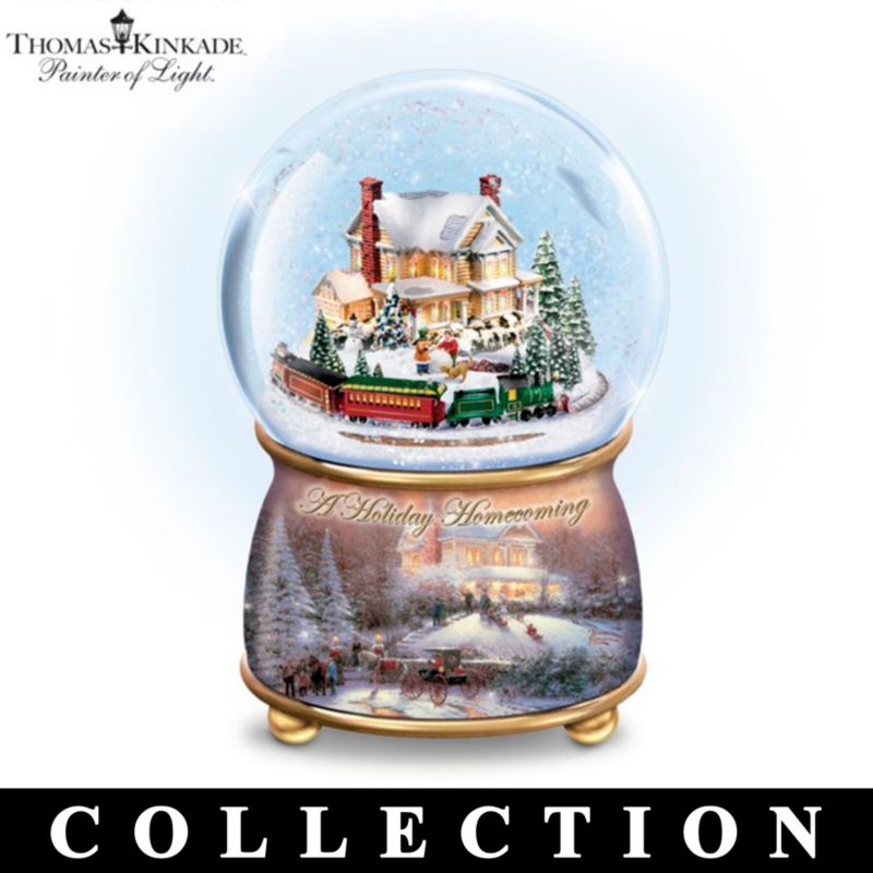 Noël victorien -  collection de boules à neige