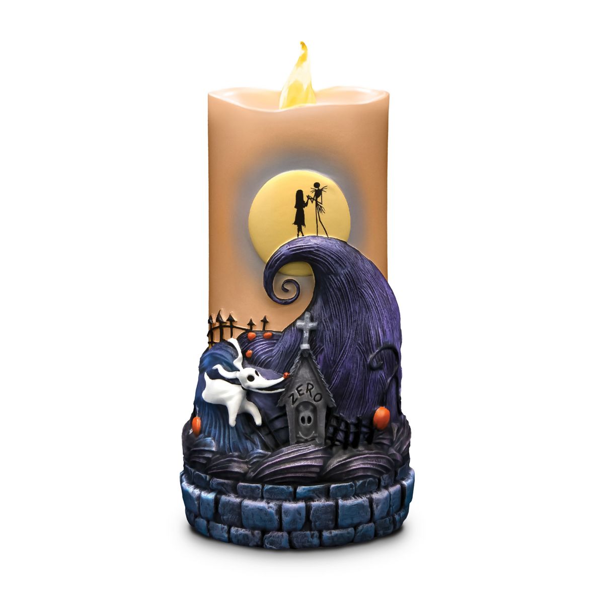 Disney's The Nightmare Before Christmas The Spiral Hill Candle