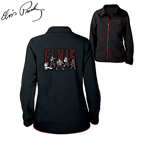 ‘Elvis™ Takes The Stage’ Fleece Jacket