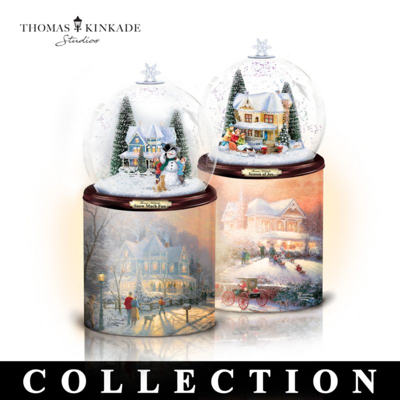 Rêves de Noël -  collection de bougies-boules à neige