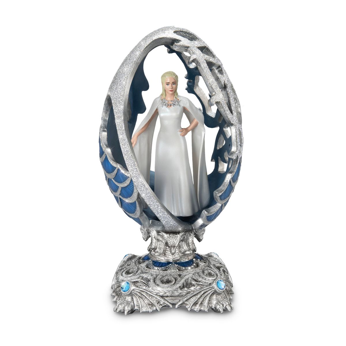 GAME OF THRONES Daenerys Targaryen Dragon Egg Sculpture