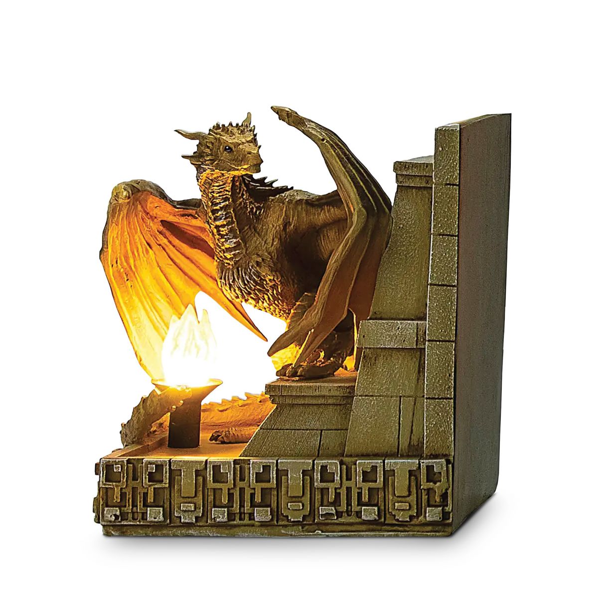 GAME OF THRONES 'Viserion' Illuminated Sculptural Bookend