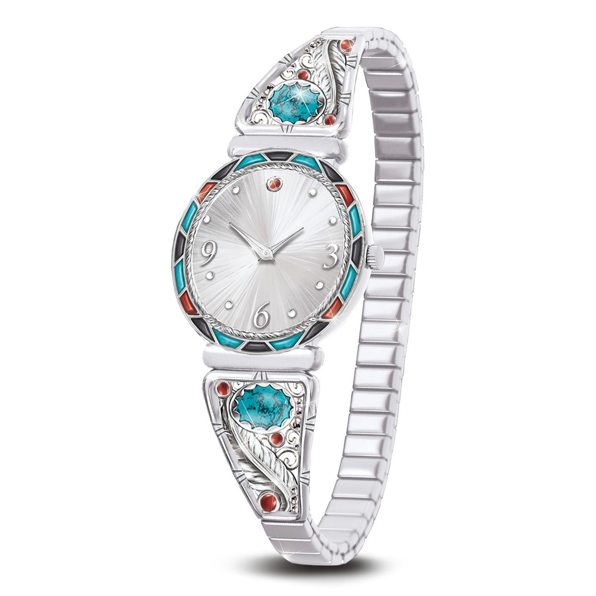 Turquoise Sedona Canyon Stretch Watch