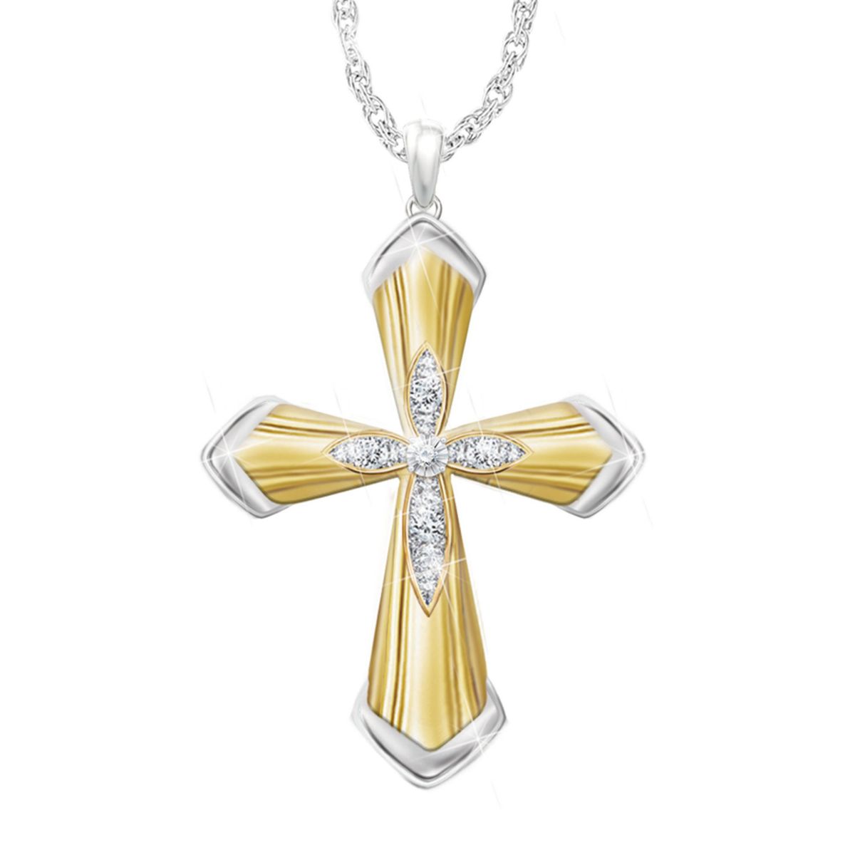 'God is the Greatest' Cross Pendant Necklace