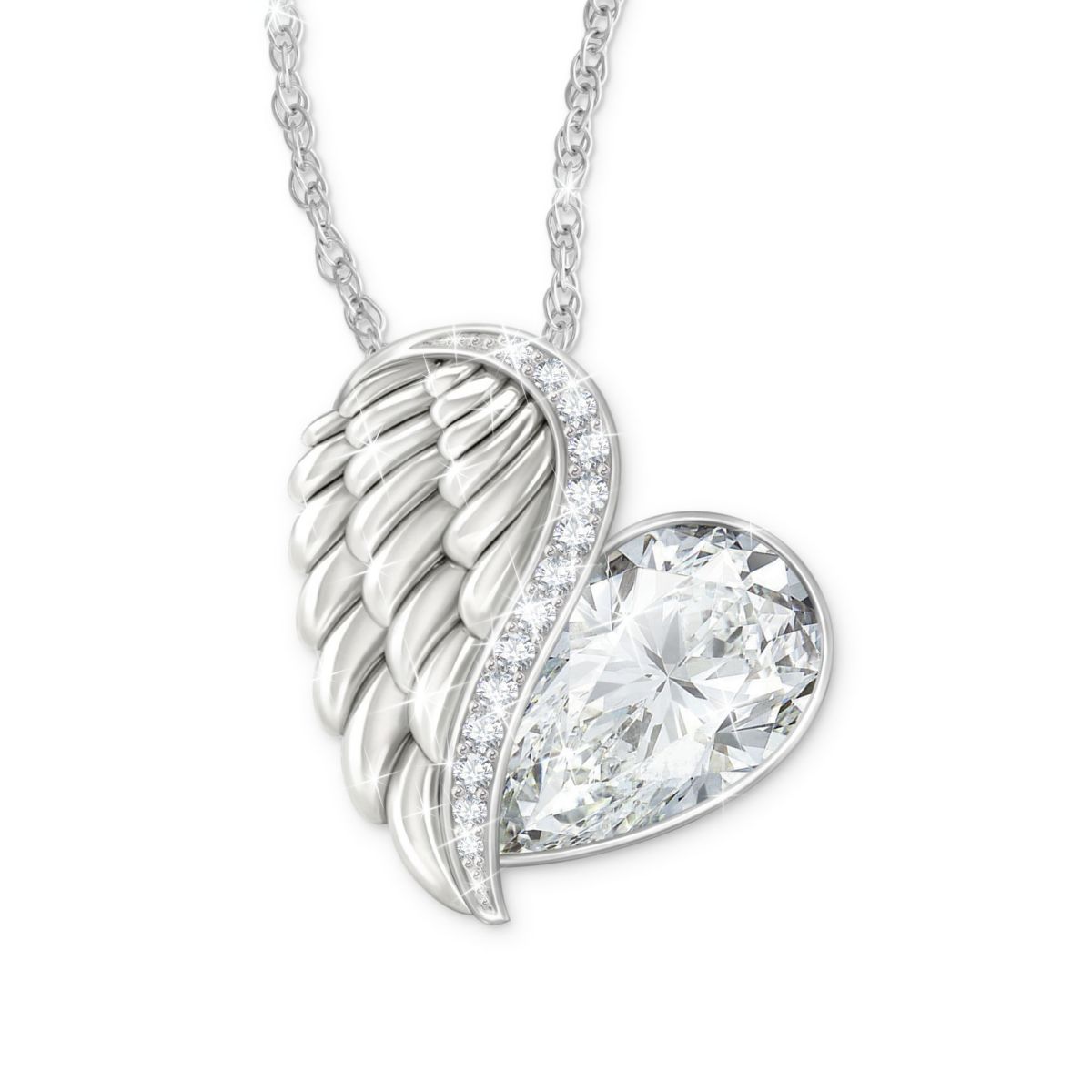 'Your Wings Were Ready' Pendant Necklace