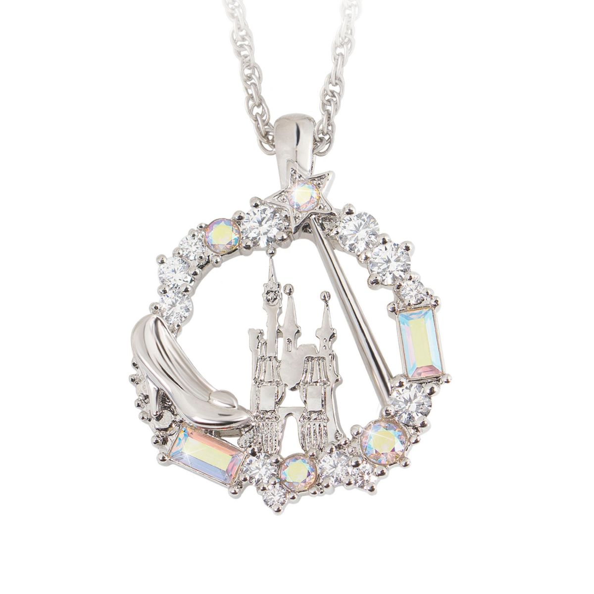 Disney Cinderella 75th Anniversary 1.5-Carat Crystal Pendant