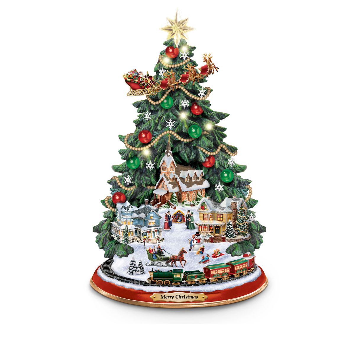 Thomas Kinkade 'A Classic Christmas' Masterpiece Tree