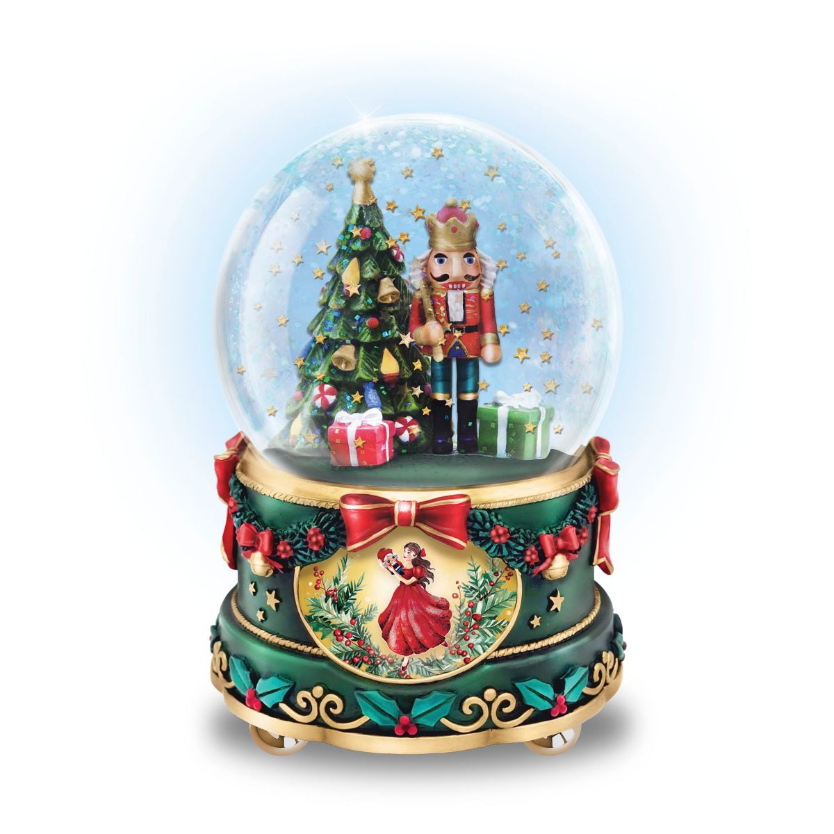 'Nutcracker' Musical Art Glitter Globe