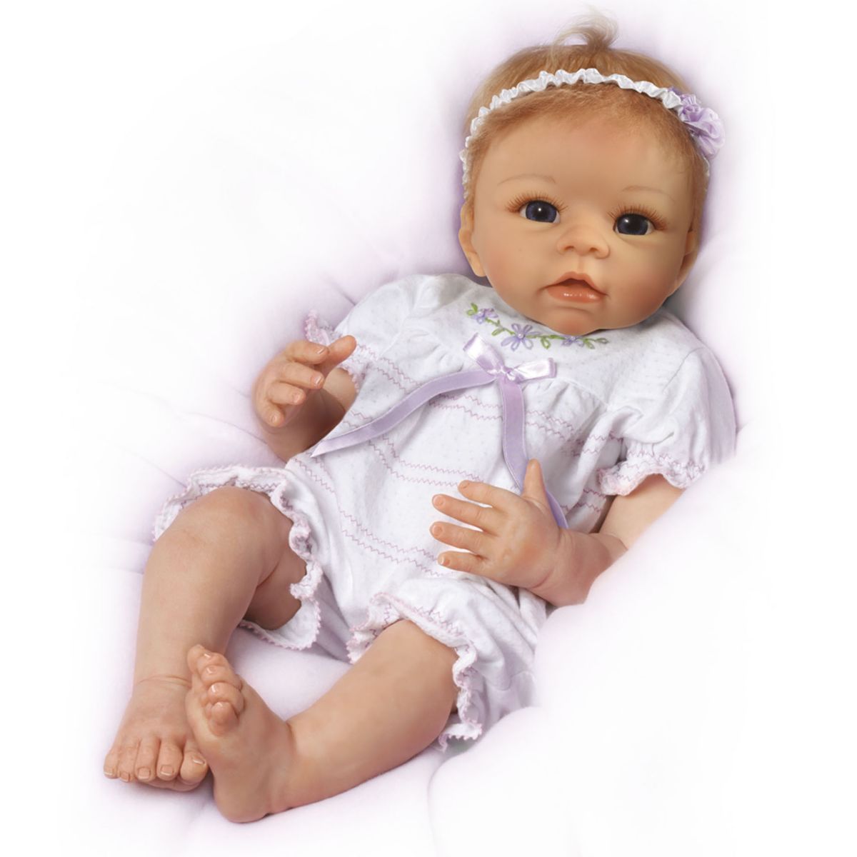 'Chloe's Look Of Love' So Truly Real Touch-Activated Baby Girl Doll