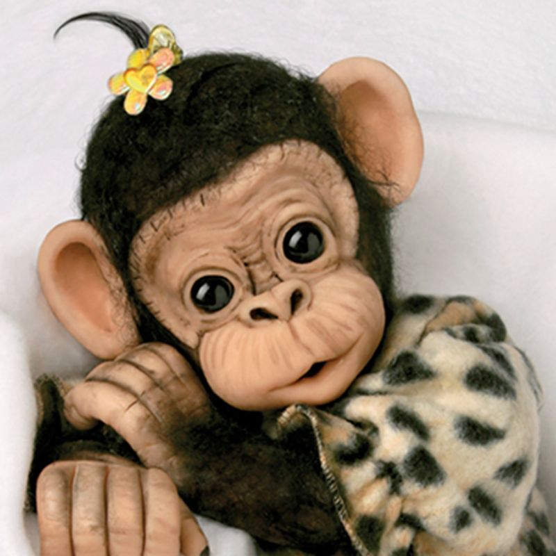 baby chimpanzee doll