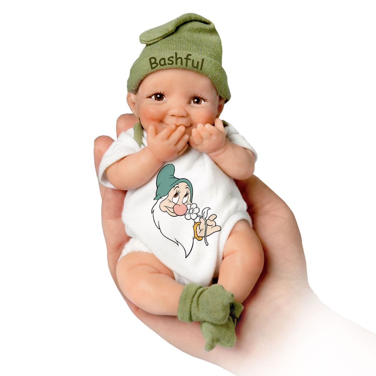 Disney 'Bashful' Snow White Miniature Baby Doll